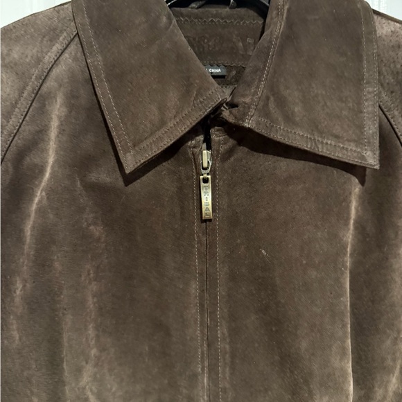 NEW SPECIAL $58 TRIBAL Size 12 Women’s Dark Chocolate Brown Suede Jacket - Picture 3 of 11